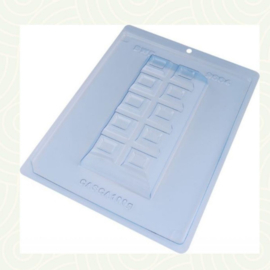 BWB Chocolade mal 3-delig- Chocolade reep