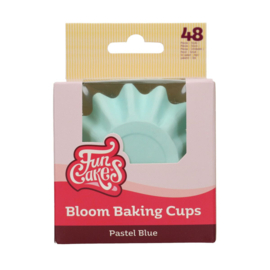 Funcakes Bloom baking cups Pastel Blauw pk/48