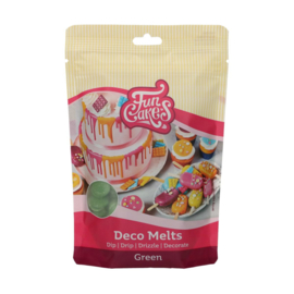 Funcakes Deco Melts Green 250 g