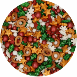 Funcakes 3D sprinkle medley Misteletoe Kisses 70g