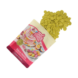 Funcakes Deco Melts Lime Green 250 g