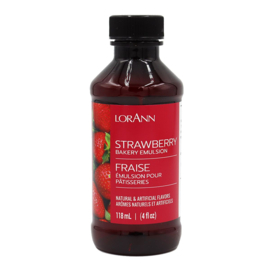 LorAnn Bakery Emulsion-Strawberry-118ml