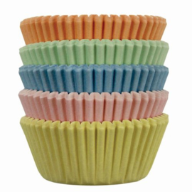 PME mini baking cups pastel pk/100