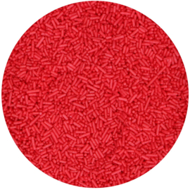 Funcakes sugar strands Rood 80g