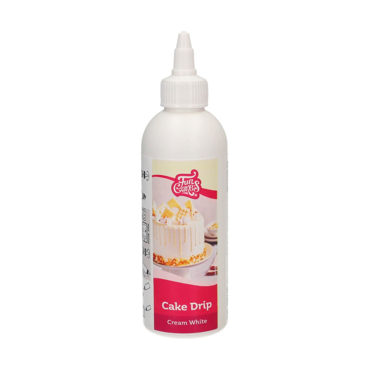 Funcakes cake drip Roomwit 180 g