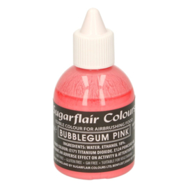 Sugarflair airbrush colouring Bubblegum Pink 60ml