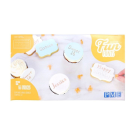 PME Fun Fonts - Cookies & Cupcakes- Collection 2