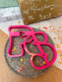 Sprinklelicious cookie cutter letter P
