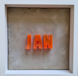 Kraamletters met muisjes