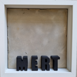 Kraamletters met muisjes
