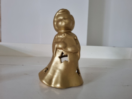 Gouden Engel, met waxinelichtje