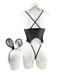 Sexy Konijn - Bunny Sexy erotische Cosplay Rollenspel kleding outfit dames konijn Zwart