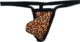 Sexy Panter String Maat S t/m XL  voor mannen Dierenprint Lingerie Heren -slip tijgerprint