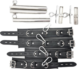 Bondage set - Handboeien Volledige beperking - Extreme BDSM hand voet Restraint Erotische rollenspel sex toys