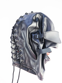 Extreme BDSM sex Masker - Nep Leer - Met Gag blinddoek - SM Erotisch