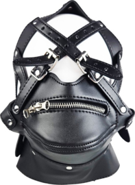 - Extreme BDSM sex Masker - Nep Leer - Met Gag blinddoek - SM Erotisch