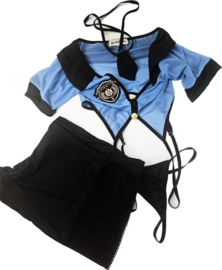 POLITIE  - Sexy erotische uniform - XS T/m XL - Rollenspel kleding outfit dames