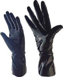 100% LATEX  Handschoenen Lang  Zwart