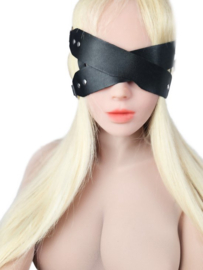 Oog masker BDSM sex speeltje voor koppels - Zwart -