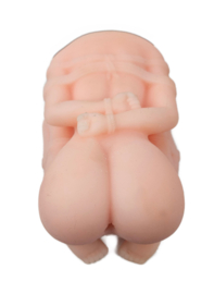 Masturbator voor man - BDSM Bondage Vastgebonden vrouw kont Pocket Pussy- kunst vagina - anaal - vaginaal - mini sex pop doll pakket