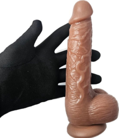 Dildo voor vrouwen met zuignap - 20cm - Anaal - vaginaal - Realistisch -