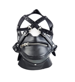 - Extreme BDSM sex Masker - Nep Leer - Met Gag blinddoek - SM Erotisch