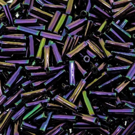 Miyuki Bugles # 2 - 6 x 1,7 mm BGL2-0454 Purple Iris Metallic ( 10 gram )
