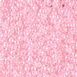 Miyuki rocailles 8/0 0517 Baby Pink Ceylon (10 gram)