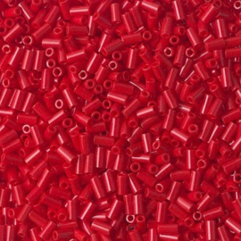 Miyuki Bugles #1 - 3 x 1,5 mm BGL1- 0408 Dark Red Opaque ( 5 gram )