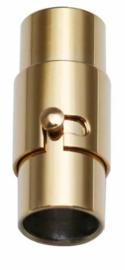 magneetsluiting - bajonet goudkleur 3 mm per stuk