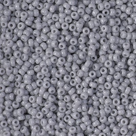 Miyuki rocailles 11/0 0498 Cement Gray Opaque (50 gram)