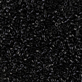 Miyuki delica 11/0 DB-0010 Opaque Black ( 20 gram)