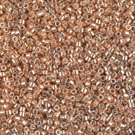 Miyuki delica 11/0 DB-0411 Galvanized Apricot Gold ( 5 gram)
