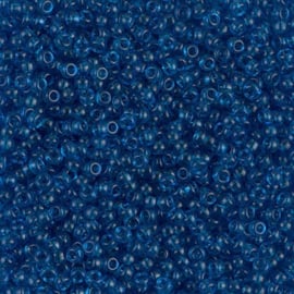 Miyuki rocailles 11-0149 Transparent Capri Blue (10 gram)
