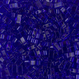Miyuki Half Tila 0151  Transparent Cobalt 5 gram