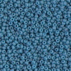 Miyuki rocailles 11-2074 Matte Opaque Pale Denim Luster (10 gram)