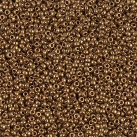 Miyuki rocailles 15-0457L Metallic Light Bronze (5 gram)