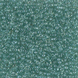 Miyuki rocailles 11/0 2445 Transparent Sea Foam Luster (10 gram)