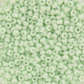 Miyuki rocailles 11/0 3318 Opaque Light Mint (10 gram)