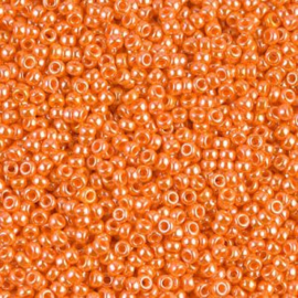 Miyuki rocailles 11/0 0423 Light Orange Opaque Luster (10 gram)