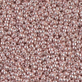 Miyuki rocailles 11-1086  Galvanized Light Rose (10 gram)
