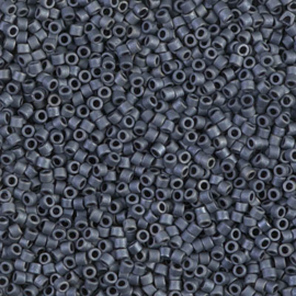 Miyuki delica 11/0 DB-0301 Gunmetal Matte ( 5 gram)