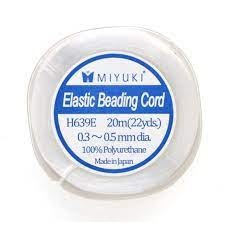 Miyuki Elastic Beading Cord 0,4 mm - 20 mtr.