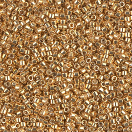 Miyuki delica 11/0 DB-0410 Galvanized Yellow Gold ( 5 gram)