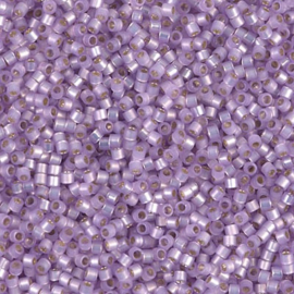 Miyuki delica 11/0 DB-0629 Silver Lined Lavender Alabaster ( 5 gram)