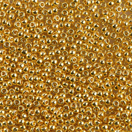 Miyuki rocailles 11/0 0191  14kt. Gold Plated (5 gram)