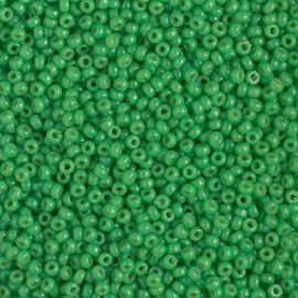 Miyuki rocailles 11-4476 Duracoat Dyed Opaque Fiji Green (10 gram)