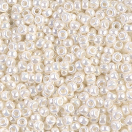 Miyuki rocailles 8-0591 Ivory Pearl Ceylon (50 gram)