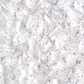 Miyuki Quarter Tila 0420 White Pearl Ceylon 5 gram