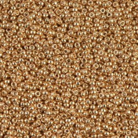 Miyuki rocailles 15-1053 Galvanized Yellow Gold (5 gram)